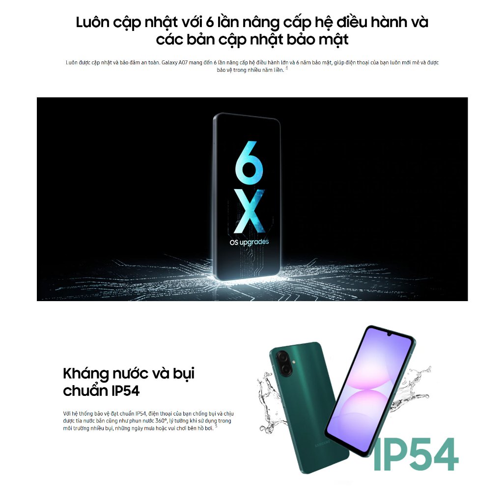 Điện Thoại Samsung Galaxy A07 4GB/64GB | 4GB/128GB Chính Hãng | BigBuy360 - bigbuy360.vn