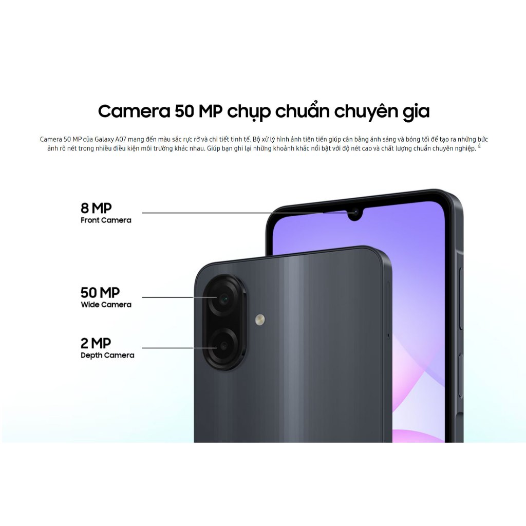 Điện Thoại Samsung Galaxy A07 4GB/64GB | 4GB/128GB Chính Hãng | BigBuy360 - bigbuy360.vn