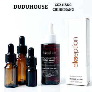 (Hàng Công Ty) Tinh Chất Kẽm Ekseption Hyaluronic ZnPCA Serum Kiềm Dầu, Giảm Mụn 75ml Duduhouse
