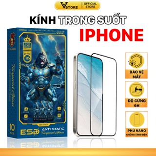 Kính cường lực iphone 17 pro max 16 15 14 13 12 11 8 7 6 x xr xs max/pro/max/promax air 16e mini /6plus/6s/6splus/7plus