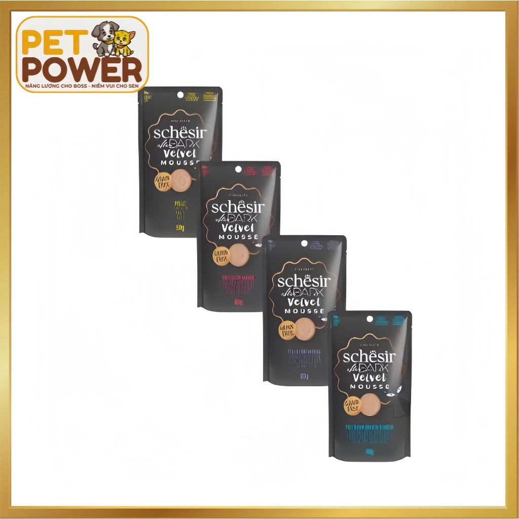 Pate Mịn Schesir After DARK Velvet Mousse Cho Mèo Trưởng Thành - Gói 80g