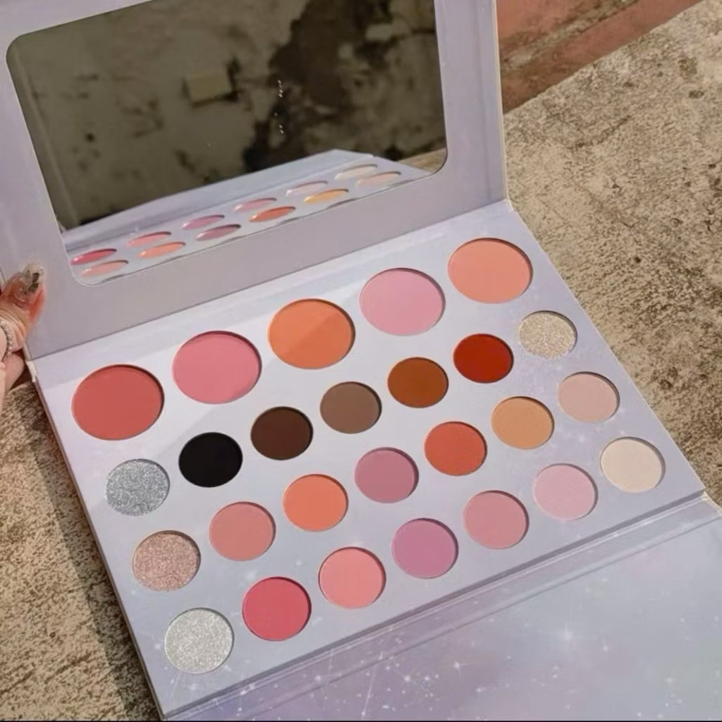 [Mua ver 2 tặng ver 1] Bảng mắt Luminous Elegance Palette MC mới– Bảng Phấn Trang Điểm 24 Ô Đa Năng- Mắt, Má, Highlight