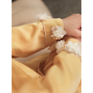 𝗛𝗮̀𝗻𝗴 𝗰𝗵𝗶́𝗻𝗵 𝗵𝗮̃𝗻𝗴 Bộ đồ ngủ nữ mặc nhà Floral form rộng lụa ngọc trai - ON WORKSHOP