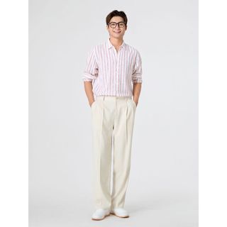 Quần âu nam lưng thun dáng suông YODY trẻ trung dễ phối đồ chất liệu mềm, nhẹ MCTR25A118