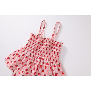Set Đồ Bé Gái, Set Bộ 2 Dây Dáng Xòe Phối Quần Bo Chun Cho Bé Gái Chất Liệu Cotton