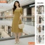 Đầm thiết kế BEMINE cổ vuông dáng chữ A phù hợp đi làm-MT11200