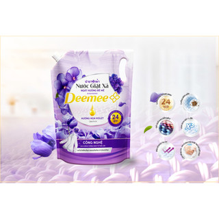 Nước Giặt Xả Deemee Thái Lan - Hương Violet | Mẫu Đơn | Mộc Lan 2kg - CÔ THƯ MARKET