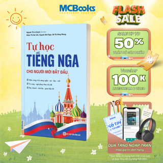Sách - Tự Học Tiếng Nga Cho Người Mới Bắt Đầu MCBooks