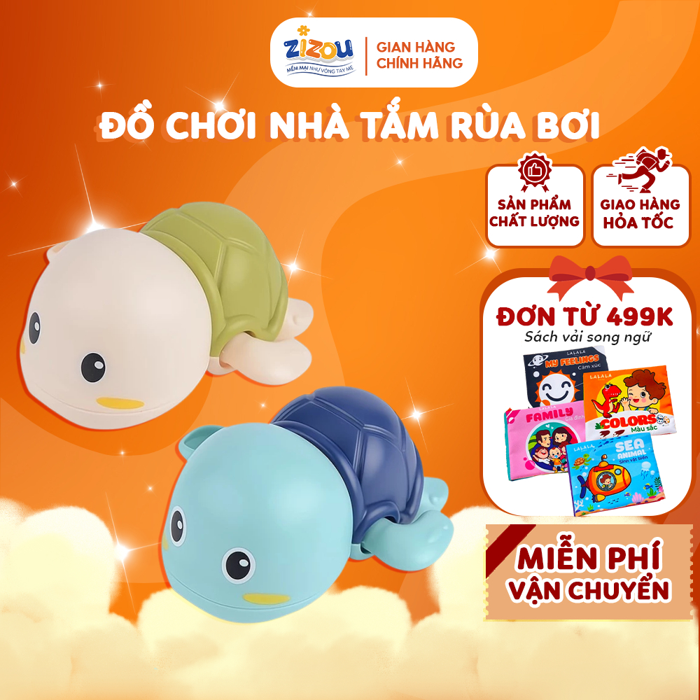 Đồ chơi rùa bơi vặn cót dễ thương - Đồ chơi nhà tắm rùa bơi dễ thương ...