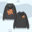 Áo Khoác Cotton Dày Dặn Cho Bé – Hình CapyBara Ngủ Trên Lá Cam, Mềm Mịn, Có Túi Bên Trong (M 288)