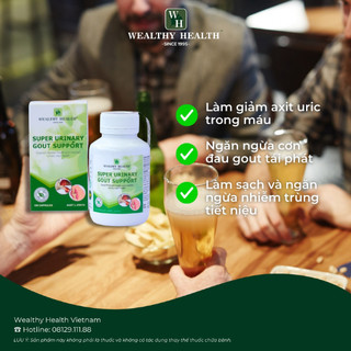 Viên Uống Hỗ Trợ Giảm Acid Uric, Tốt Cho Người Bị Gout Và Tiết Niệu – Nhập Khẩu Từ Úc (100 Viên)