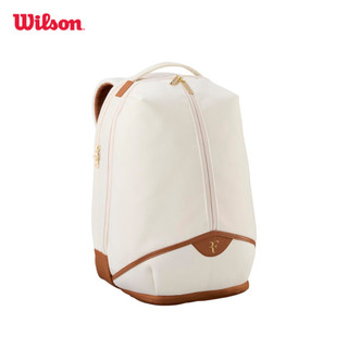 Wilson RF LAWN COLLECTION TENNIS BACKPACK CREAM Balo Đựng Vợt Tennis WR8054801001