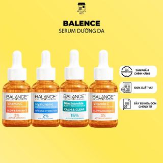 Serum Balance Làm Sáng Da, Mờ Thâm Vitamin C Brightening Serum Glow & Radiance (30ml)