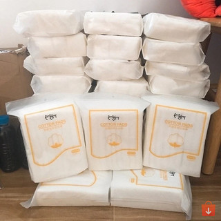 Combo 5 túi bông tẩy trang 3 lớp cotton Lameila 222 miếng chính hãng mẫu mới #A72