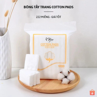 Combo 5 túi bông tẩy trang 3 lớp cotton Lameila 222 miếng chính hãng mẫu mới #A72