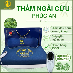 Thảm điện ngải cứu PHÚC AN, Giảm đau nhức cơ thể - Giúp giấc ngủ ngon