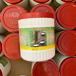 (Hũ 1kg) Kích thích ra mủ cao su LATEXING 5.0 PC (Nước xanh) giúp ra mủ nhanh, phục hồi vết cạo cây