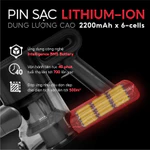 Máy hút bụi cầm tay không dây UNIQ Free A7 hút bụi giường nệm gia đình đa năng cây hút bụi ô tô ghế sofa — ảnh 7