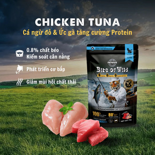 [COMBO 48 - 24 GÓI TIẾT KIỆM] Pate Sữa Dê Bite Of Wild 70g Cho Mèo - Bổ Sung Dinh Dưỡng Cho Mèo Từ 2 Tháng Tuổi