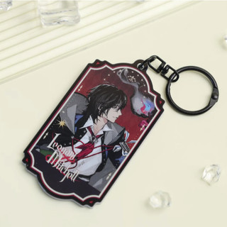 Lord of Mysteries Klein Moretti, Amon, Leonard Mitchell Acrylic Keychain - Character Bag Charm Collection for Fans, Hall