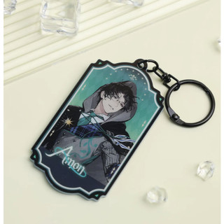 Lord of Mysteries Klein Moretti, Amon, Leonard Mitchell Acrylic Keychain - Character Bag Charm Collection for Fans, Hall