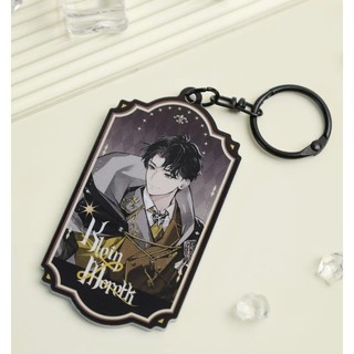 Lord of Mysteries Klein Moretti, Amon, Leonard Mitchell Acrylic Keychain - Character Bag Charm Collection for Fans, Hall