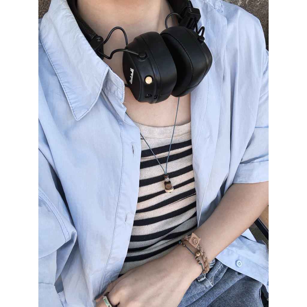 Vòng cổ Yane - dây chuyền hạt gỗ mix charm handmade