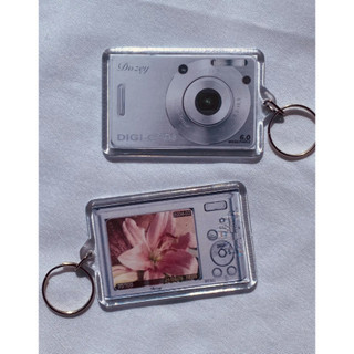 custom digital camera keychain | kpop, phone charm, celebrity, anime, friendship