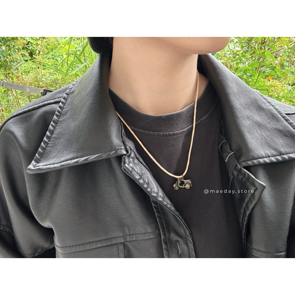 Vòng cổ Michio - Dây chuyền mặt xe vespa cổ điển