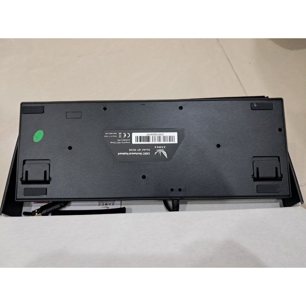Bàn phím cơ Gaming Zadez GT021K, tích hợp Led RGB Rainbow | BigBuy360 - bigbuy360.vn