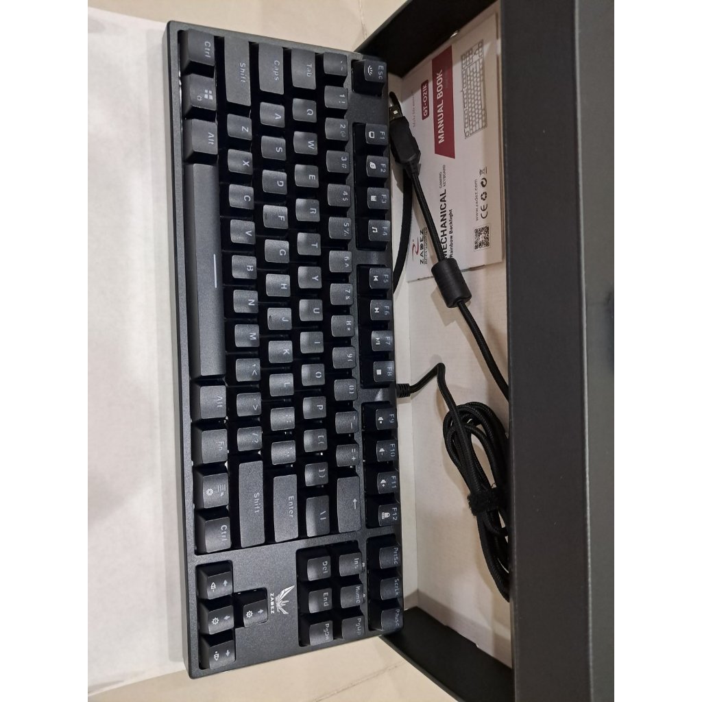 Bàn phím cơ Gaming Zadez GT021K, tích hợp Led RGB Rainbow | BigBuy360 - bigbuy360.vn