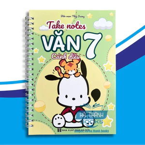 Sổ tay take note Ngữ văn lớp 7 Cánh Diều | Tóm tắt kiến thức Ngữ văn 7 | Vở ghi nhớ, học tốt Ngữ văn