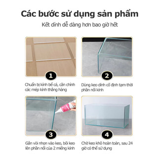 Keo miết mạch, keo chống thấm trong suốt, bịt khe hở bồn rửa chén, nhà vệ sinh