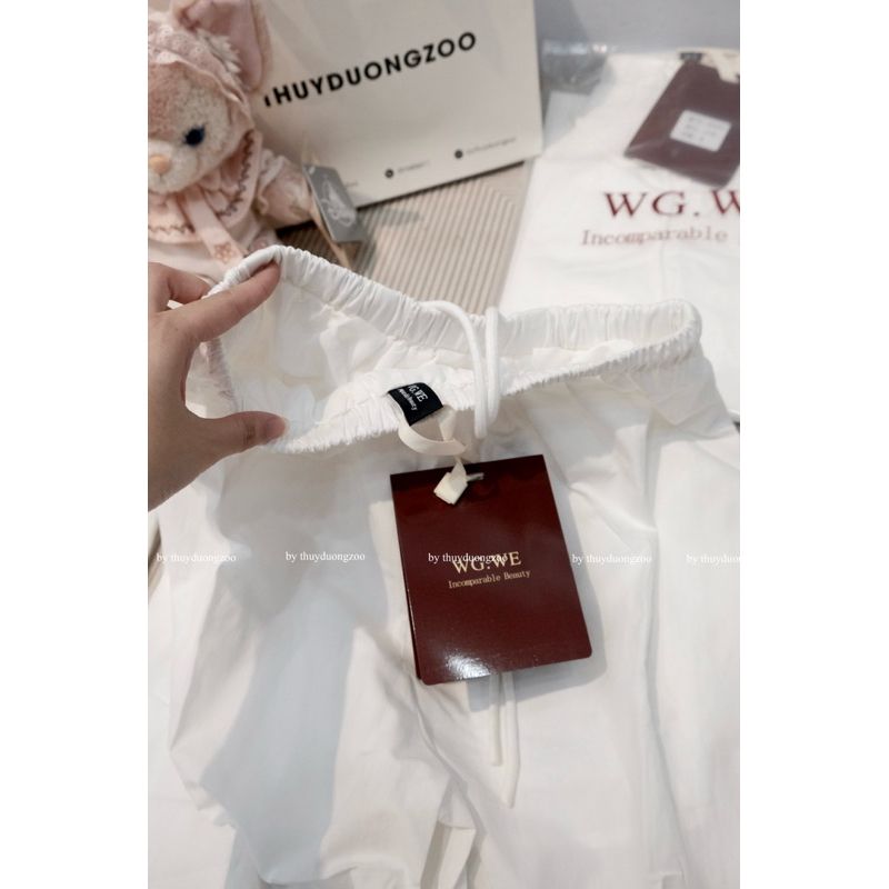 THUYDUONGZOO - QUẦN KAKI WG.WE DÂY RÚT ỐNG RỘNG TÔN DÁNG ( QC CÓ SẴN )