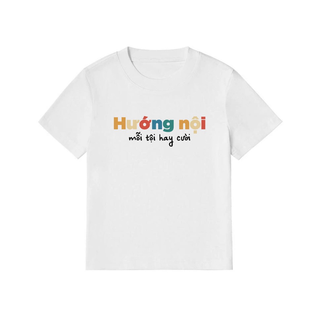 Áo Thun BabyTe Hài Hước Hướng Nội Mổi Tội Hay Cười Câu Nói Text Hài Vui Nhộn Meme Cotton 250gsm In Theo Yêu Cầu