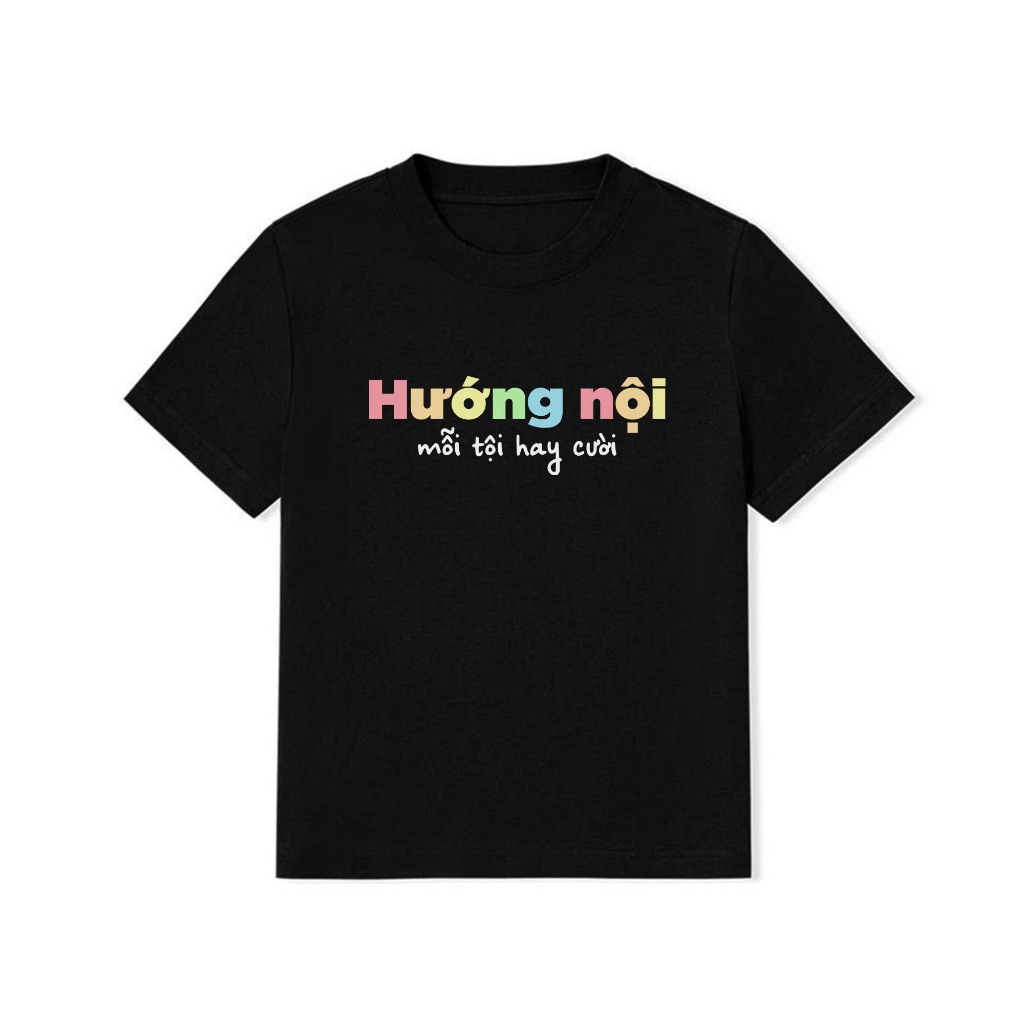 Áo Thun BabyTe Hài Hước Hướng Nội Mổi Tội Hay Cười Câu Nói Text Hài Vui Nhộn Meme Cotton 250gsm In Theo Yêu Cầu