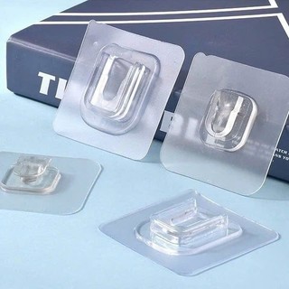 Miếng dán tường chữ U thay thế cho kệ nhựa, móc dán dự phòng siêu chắc.