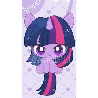 PonyTail Acyrlic Keychain Charm Vol. 1 | Mane 6 (Tariff Shipping Change for USA customers, read desc. )
