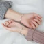 Vòng tay đôi bằng thép không gỉ khắc tên DIY Quà tặng sinh nhật cho cặp đôi