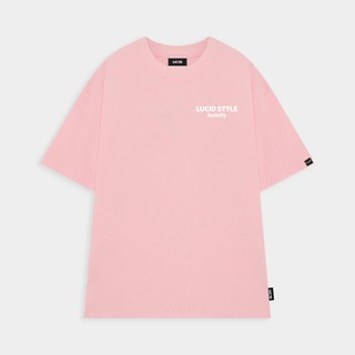Áo thun unisex form rộng Lucid Style chất vải cotton in brand name