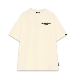 Áo thun unisex form rộng Lucid Style chất vải cotton in brand name