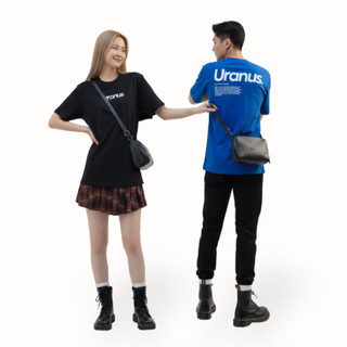 Áo phông nam nữ 250GSM PLANET URANUS, dáng unisex form rộng, chất cotton cao cấp, thoáng khí M03