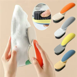 Bàn Chải Đánh Giày Dép Nhỏ Gọn Tiện Lợi Thiết Kế Lông Cứng Cáp Cầm Chắc Tay Tiện Lợi