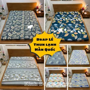 Ga Lẻ Thun Lạnh Hàn Quốc Họa Tiết Tuyển Chọn Đủ Kích Cỡ Nệm