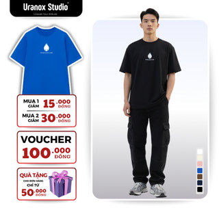 Áo Phông Oversize 250GSM ALIEN URANUS Local Brand Unisex Form Rộng Cotton Cao Cấp 100% M04