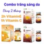 Combo 2 hộp Vitamin E + 1 hộp VitaminC._Hỗ trợ làm đẹp da, chăm sóc sức khoẻ