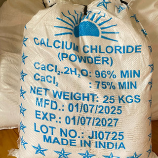 [1kg-3kg] Phèn nóng đánh đông mủ cao su, Axit nóng đánh đông mủ, Phèn axit, CaCl2 - Tách túi 1kg