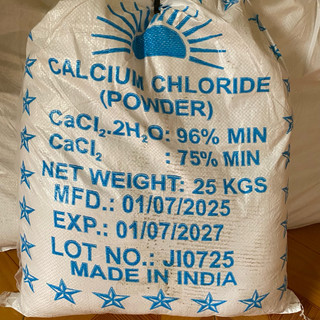 [1kg-3kg] Phèn nóng đánh đông mủ cao su, Axit nóng đánh đông mủ, Phèn axit, CaCl2 - Tách túi 1kg