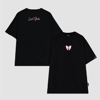 Áo thun unisex form rộng Lucid Nơ Baby chất vải cotton in brand name