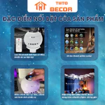 Đèn thiên hà V7 Pro CHILNEXX đèn chiếu vũ trụ kết nối loa bluetooth đèn ngủ đèn LED đa năng làm quà tặng ý nghĩa — ảnh 4
